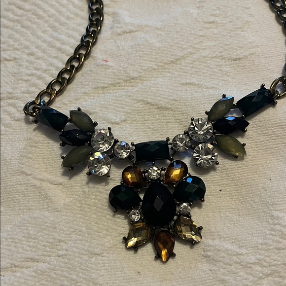 Beautiful statement necklace multicolored - Picture 2 of 4